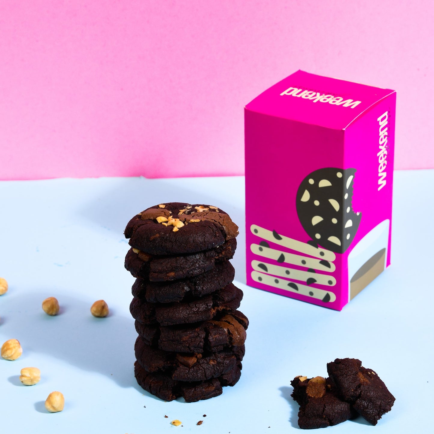 Milk Chocolate Hazelnut Cookies