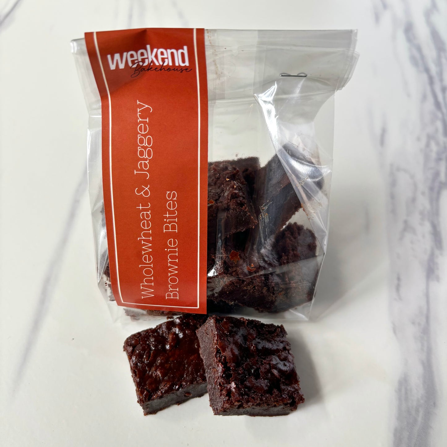 Fudgy Wholewheat and Jaggery Brownie Bites