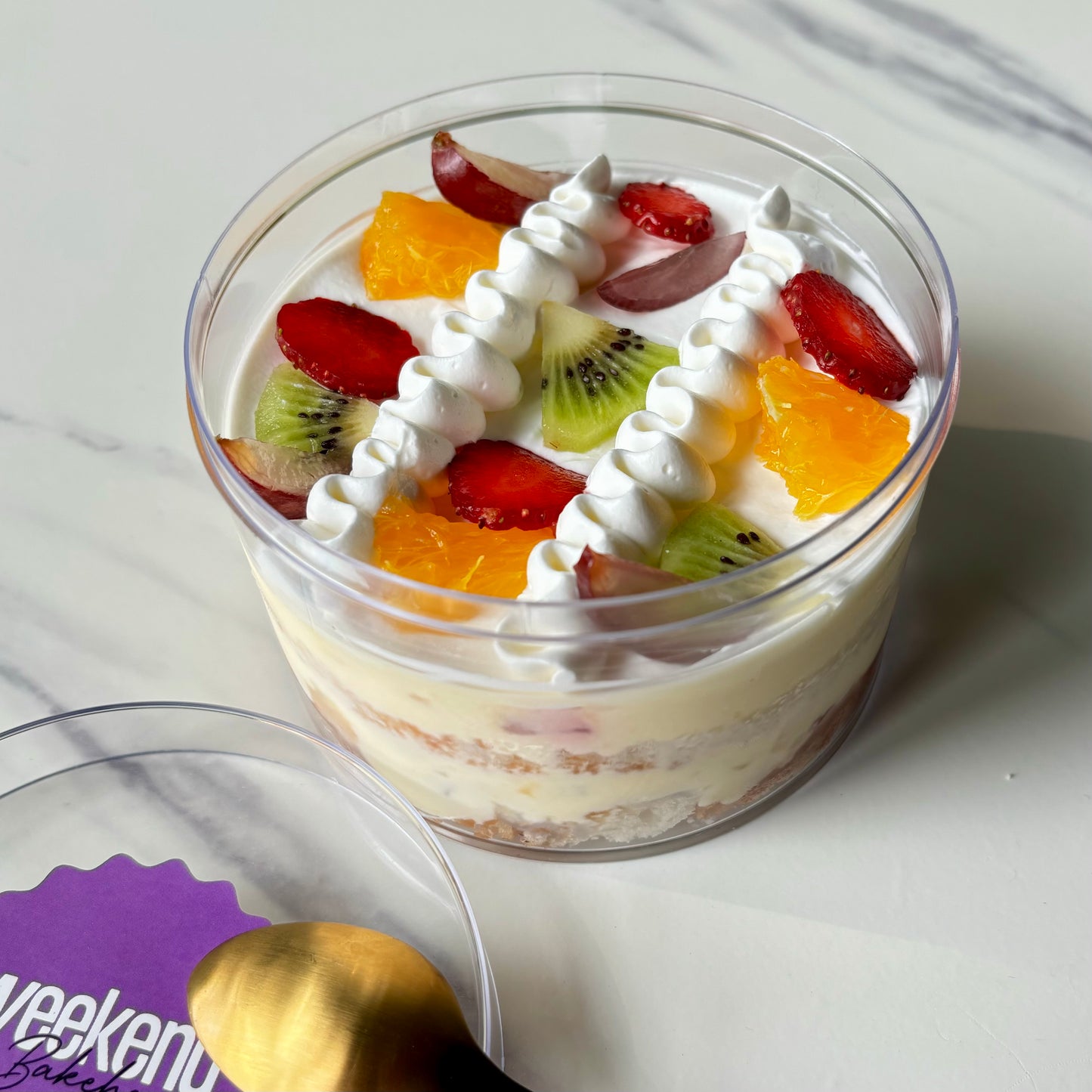 Fresh Fruit Pudding