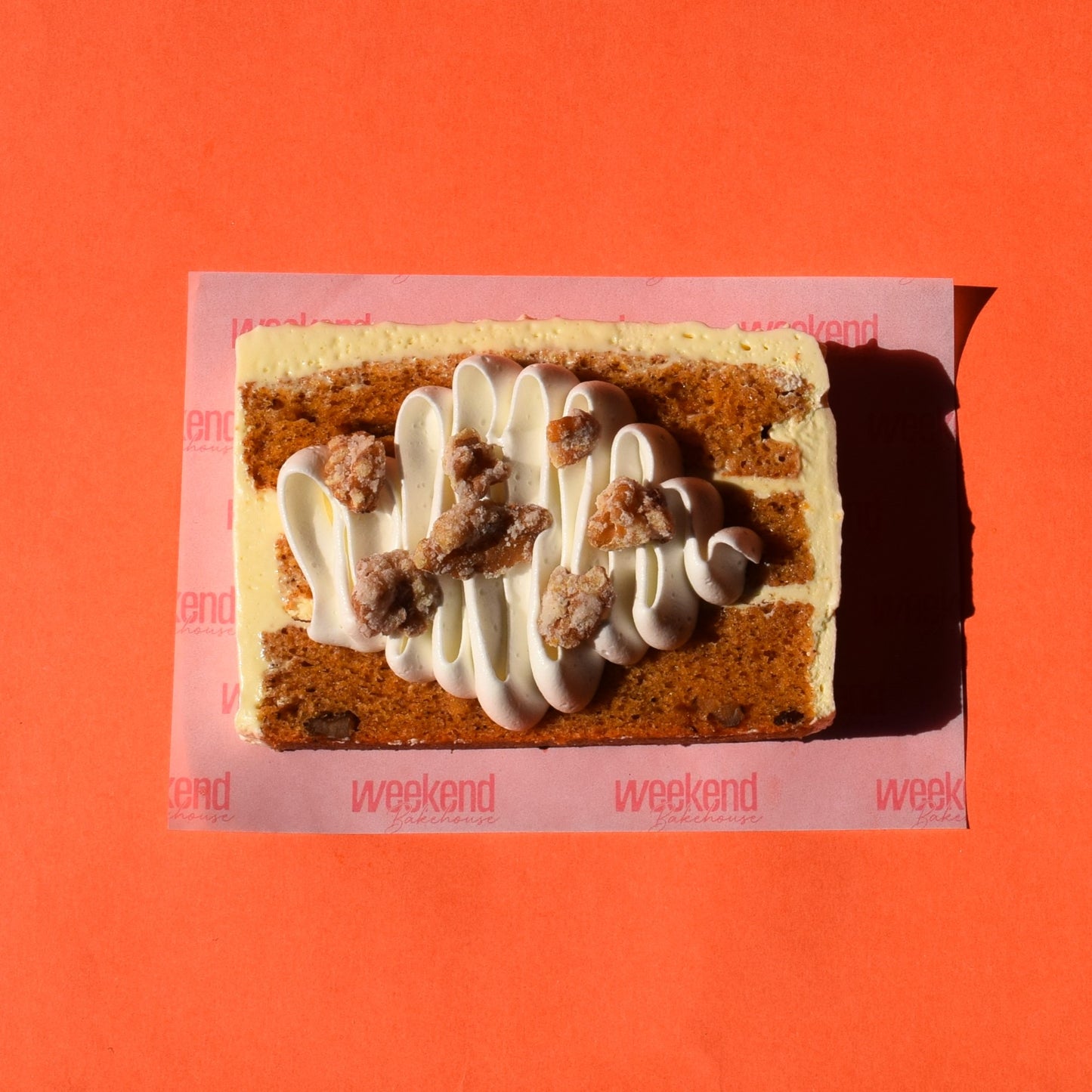 Carrot Cake Slice