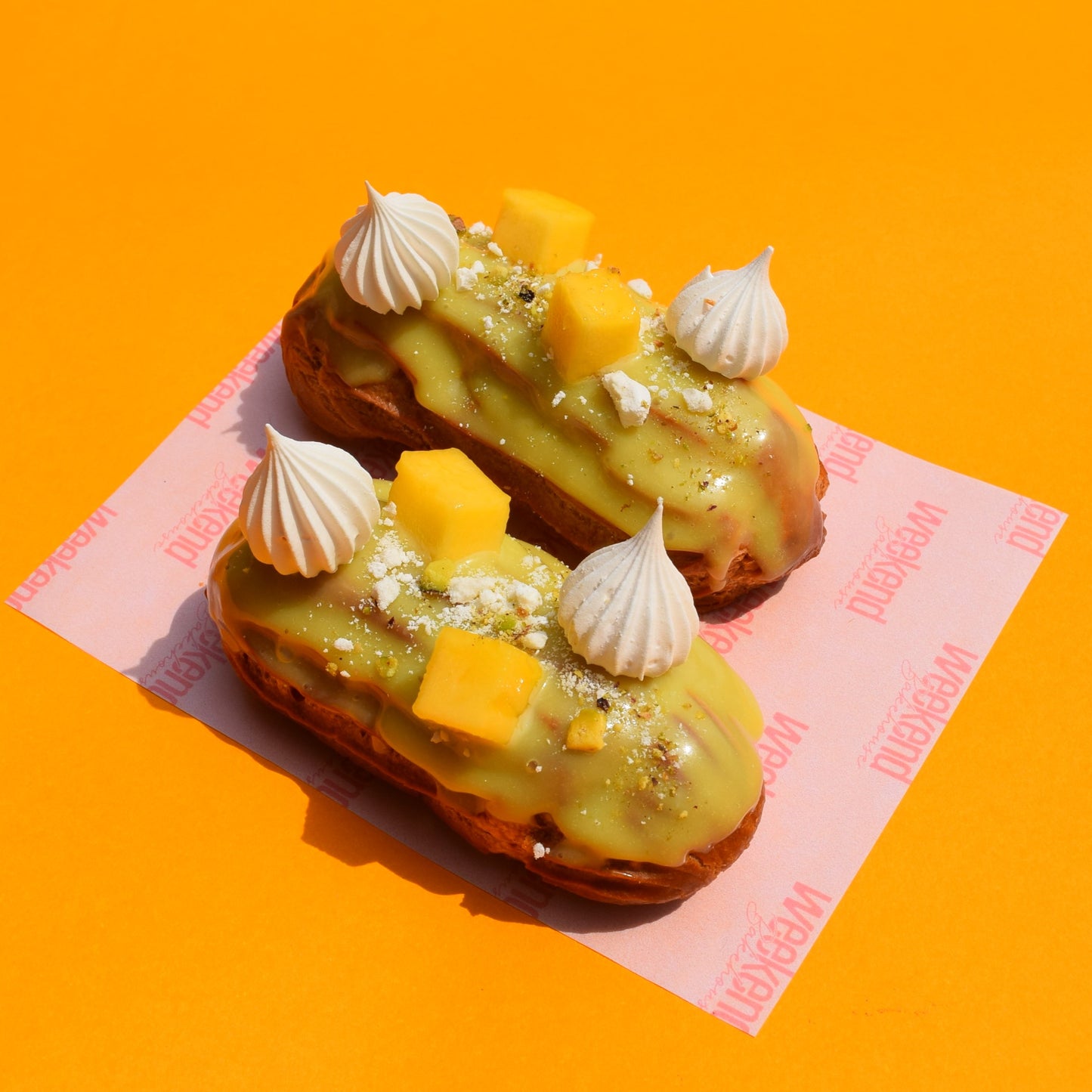 Fresh Mango Eclair