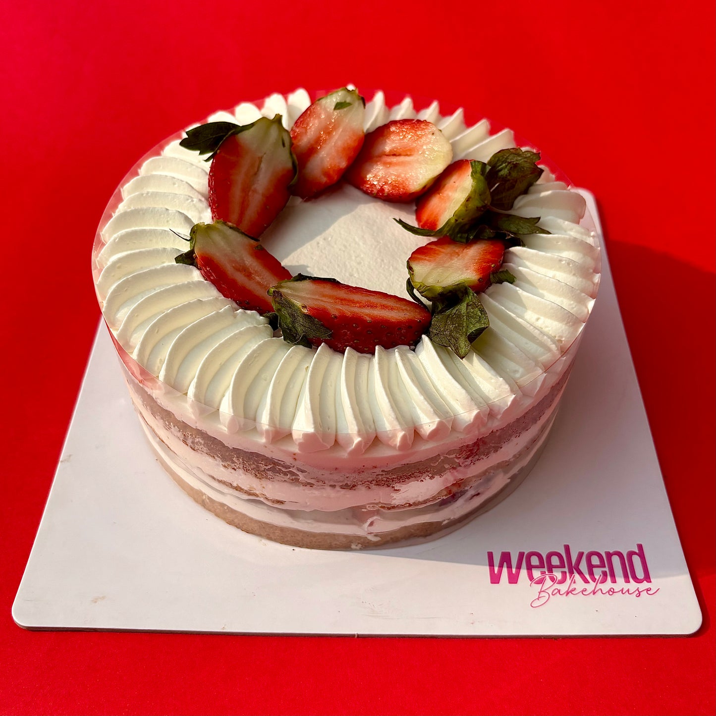 Strawberries and Cream Cake