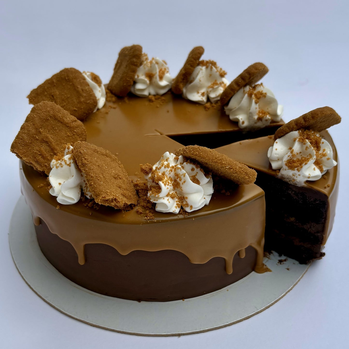 Lotus Biscoff and Chocolate Cake