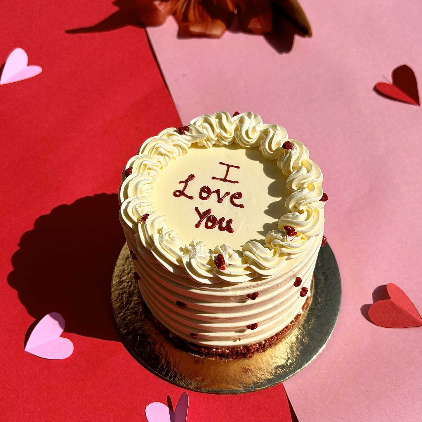 Valentine Red Velvet Mini Tall Cake