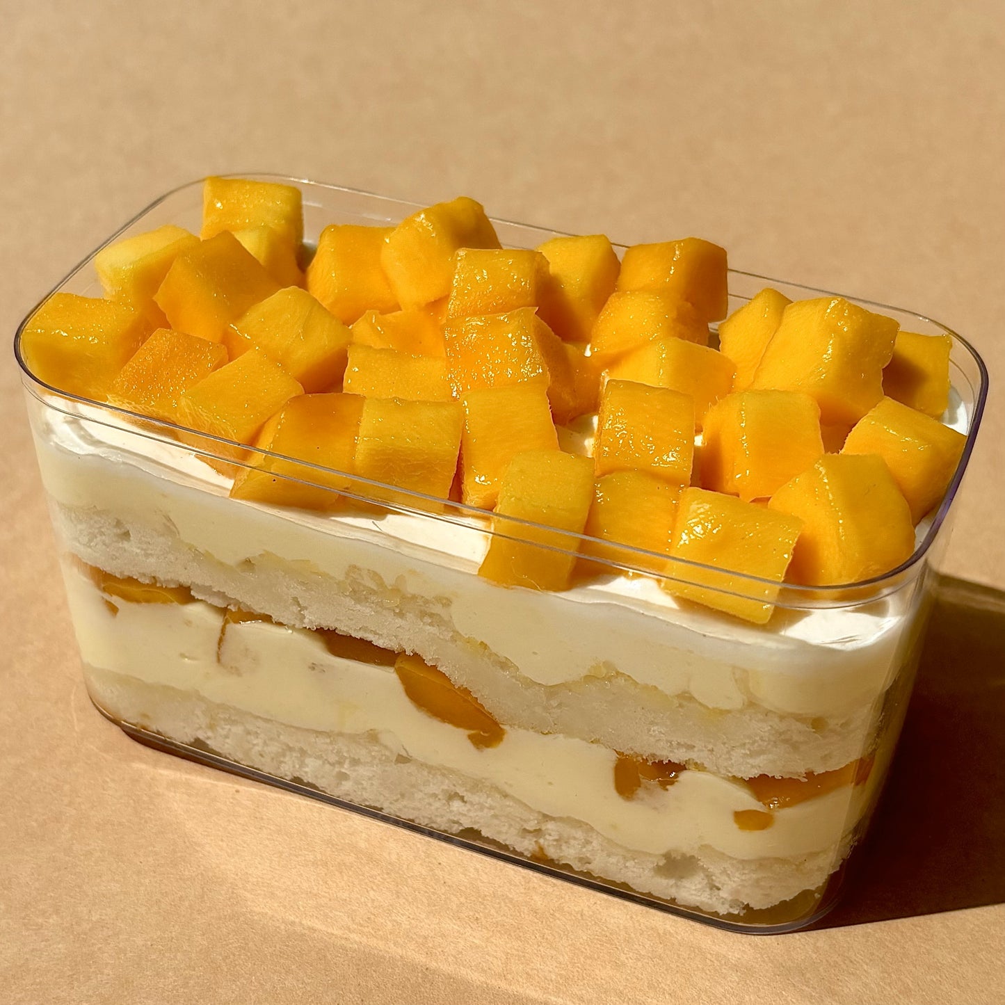Fresh Mango Trifle Pudding