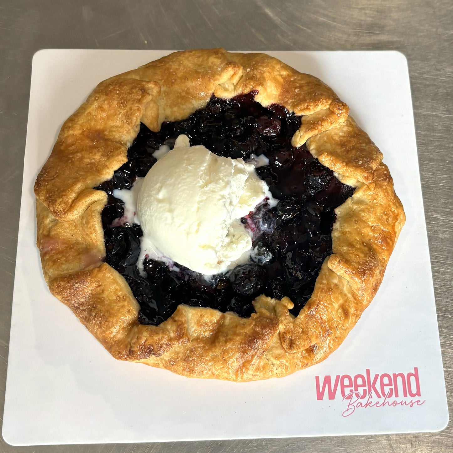 Fresh Blueberry Galette